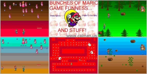 Bunches of Mario game funness