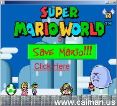 Caiman free games: Super Mario World X: Yoshi's Rescue by