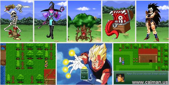 Caiman free games: DragonBall Z: The Legend of Radditz by Tobias Storz.