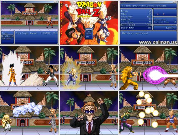 Caiman free games: Dragon Ball Z MUGEN edition 2 by M.U.G.E.N - Electbyte.