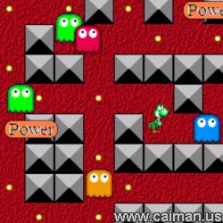 Yoshi in Pacman's World