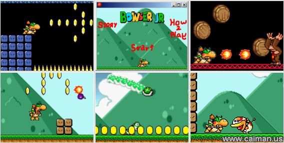 BOWSER JR'S ADVENTURE free online game on