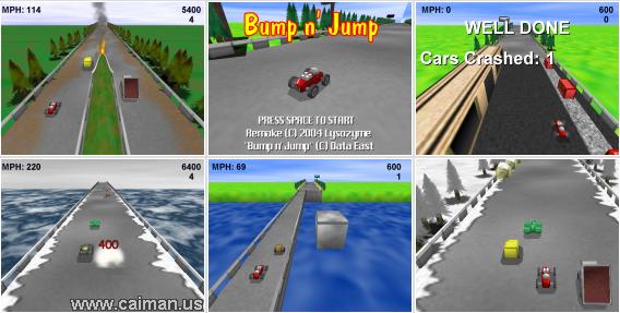 bump and jump home video game