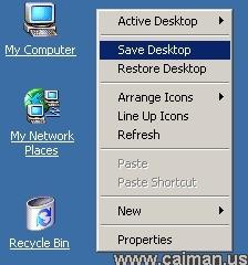 Restore Desktop
