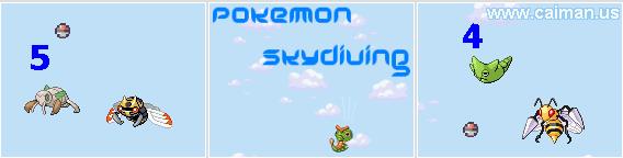 Pokemon Skydiving
