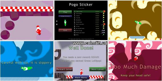 Pogo Sticker