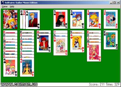 Solitaire: Sailor Moon Edition