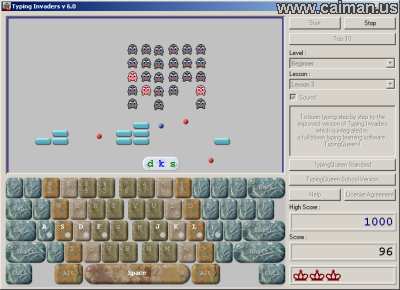 Typing Invaders