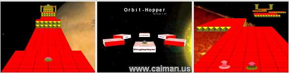 Caiman free games: Orbit-Hopper by Zneaker