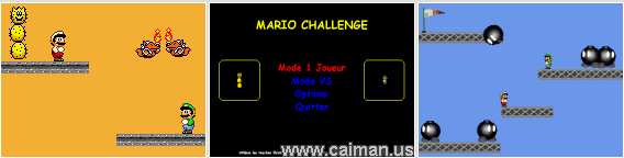 Mario Challenge