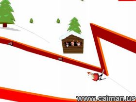 Super-Santa Ski Jump