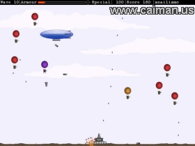 Enemy Bomber Balloons