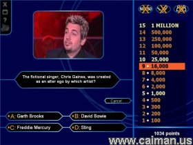 Who wants to be a millionaire?