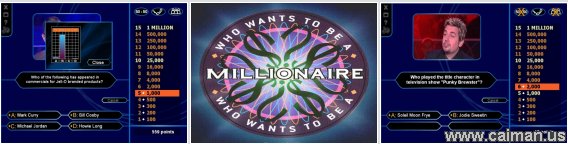 Who wants to be a millionaire?