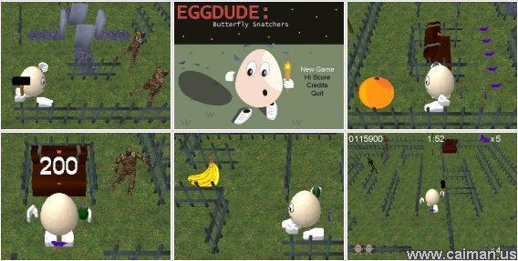 Eggdude: Butterfly Snatchers