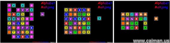 Alphabet Mahjong