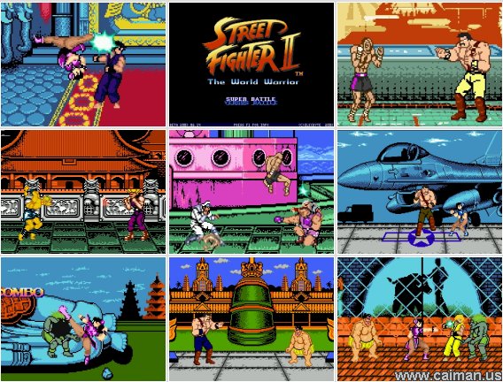 Caiman free games: Street Fighter Mugen by Mugen9s.