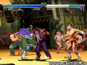 Caiman free games: Street Fighter Mugen by Mugen9s.