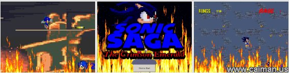 Sonic Saga - The Crimson Emerald