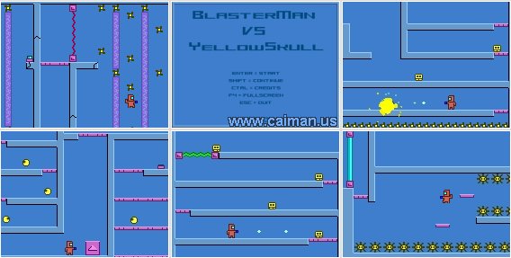 BlasterMan vs YellowSkull