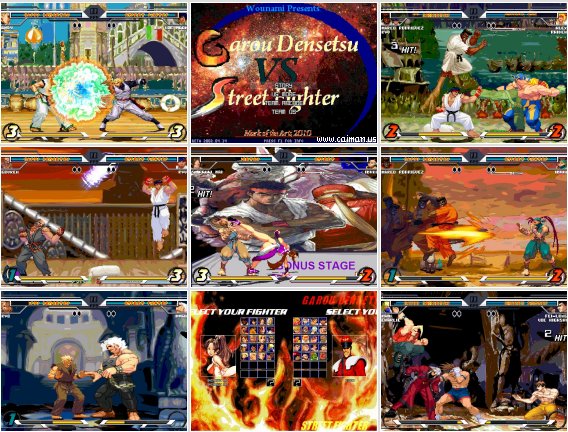 Garou Densetsu vs Street Fighter