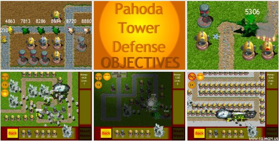 Pahoda Tower Defense: Objectives