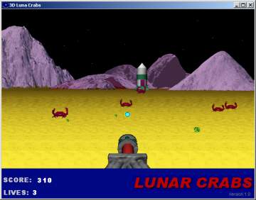 3D Lunar Crabs