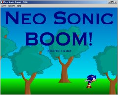 Neo Sonic Boom!