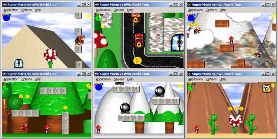 Super Mario vs nWo World Tour